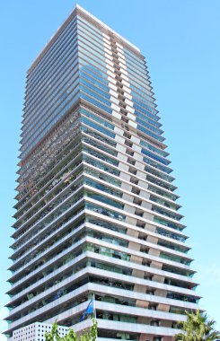 Torre mapfre Olimpiyat Girişi, barcelona'daki gökdelendir