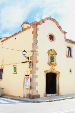 Şapel, saint michael, tossa de mar, İspanya