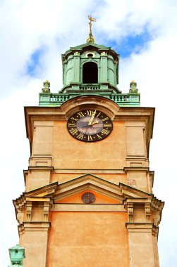 Saint nicholas (storkyrkan) çan kulesi, stockholm, İsveç