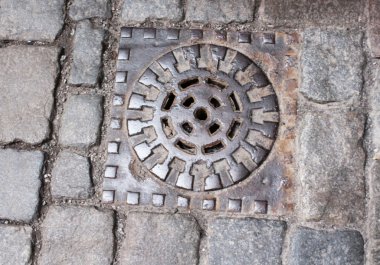 Kanalizasyon baca Stockholm, İsveç