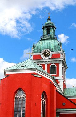 Aziz james Kilisesi Merkezi Stokholm, İsveç, Havari Aziz james için büyük, gezginler koruyucu azizi adanmış bir kilise olduğunu.