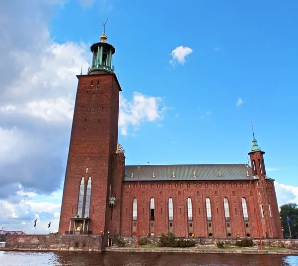 Stadshuset, stockholm, Sverige — Stockfoto