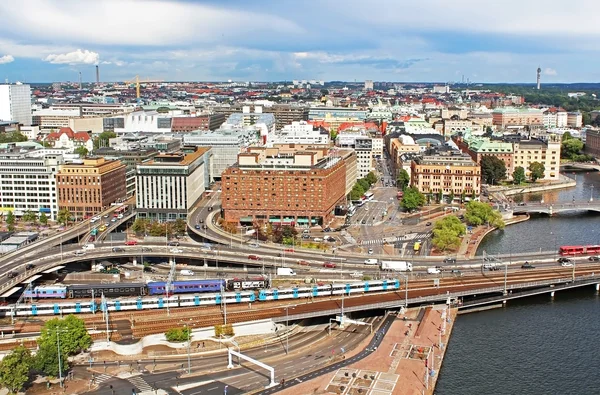 Stockholm, İsveç Panoraması — Stok fotoğraf