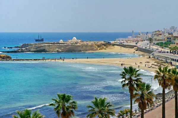 Muelle en Monastir, Túnez — Foto de Stock