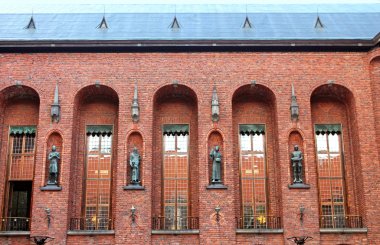 stockholm belediye binasının binanın Mimari Detaylar