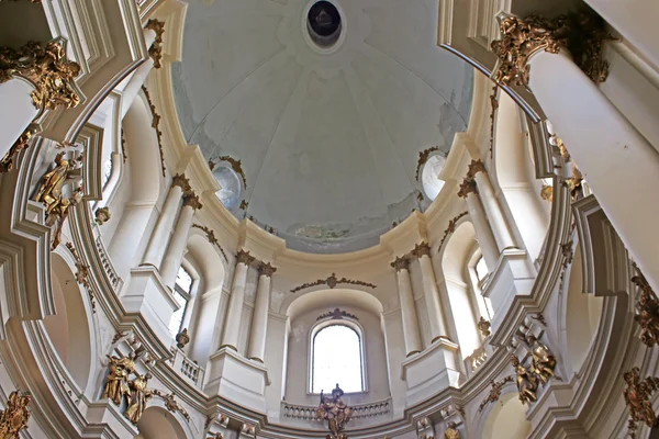 Dominikanska Domkyrkan Interiören i lviv, Ukraina — Stockfoto