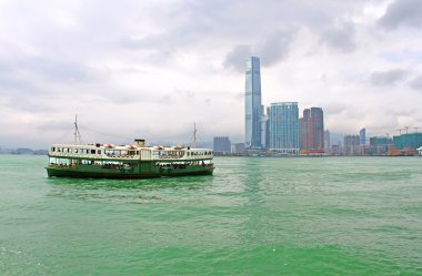 hong kong victoria Limanı turizm tekneye