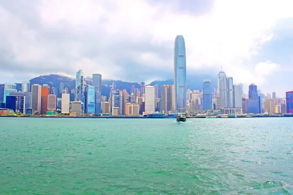 Isla de Hong Kong desde Kowloon — Foto de Stock