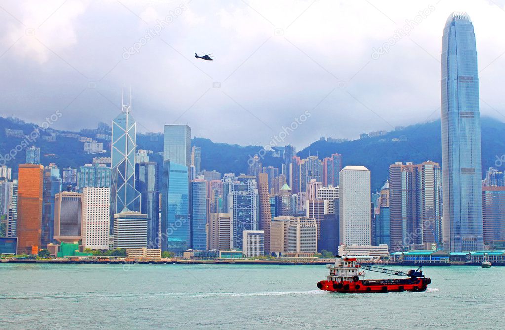 Hong Kong Island from Kowloon