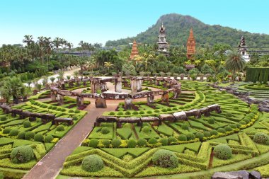 Pattaya, Tayland 'da Nong Nooch Tropikal Bahçesi