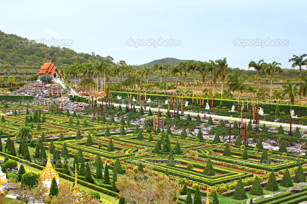 Nong Nooch Tropical Garden In Pattaya Thailand Stock Photo C Aksenovko 107648400