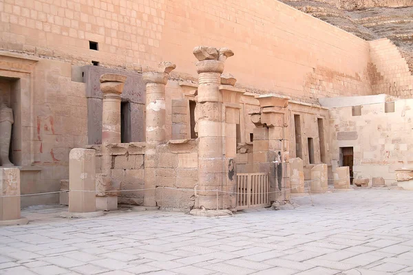 Part Palace Hatshepsut Luxor Egypt — Stock Photo, Image