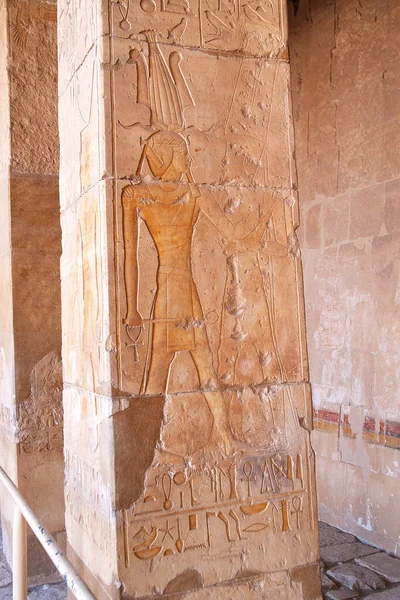 Part Palace Hatshepsut Luxor Egypt — Stock Photo, Image