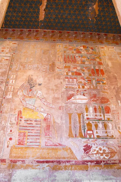 Parte Del Palazzo Hatshepsut Luxor Egitto — Foto Stock