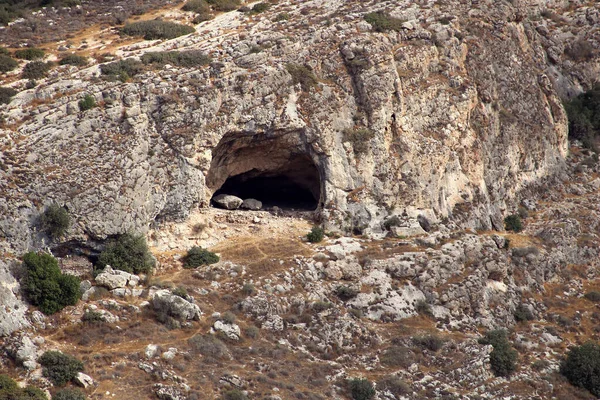 Σπήλαιο Κοντά Στο Beit Shemesh Ισραήλ — Φωτογραφία Αρχείου