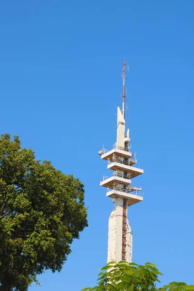 Marganit Tower Ένας Ουρανοξύστης Που Βρίσκεται Στη Hakirya Τελ Αβίβ — Φωτογραφία Αρχείου