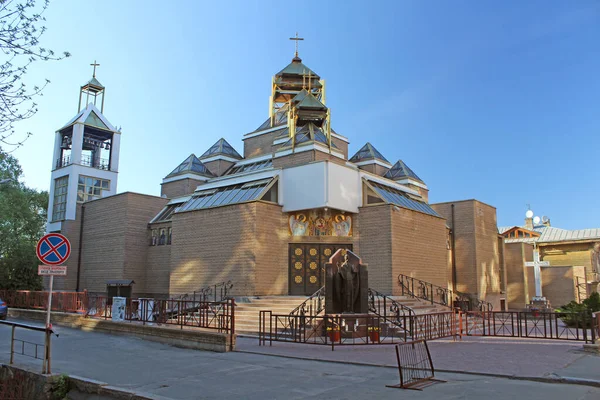 Grekisk Katolska Kyrkan Basilika Kiev Ukraina — Stockfoto