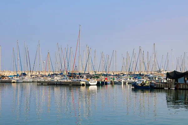 View City Pier Yachts Ashkelon Israel — Stockfoto