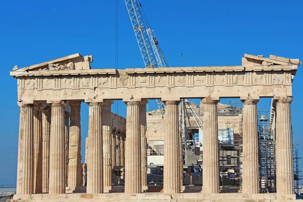 Sanctuary Zeus Polieus Athens Acropolis Athens Greece — Fotografia de Stock