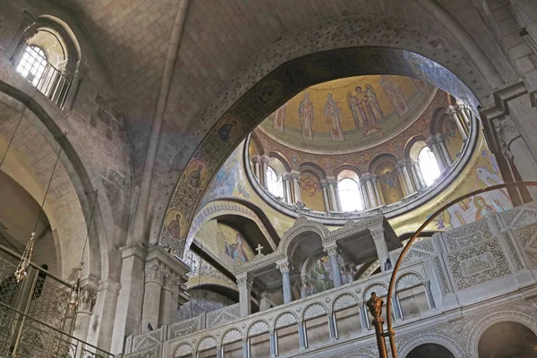 Jerusalem Israel September 2017 Interior Church Holy Sepulchre According Traditions — ストック写真