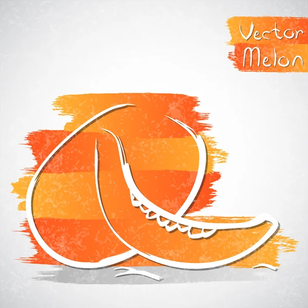 Melon — Stock vektor