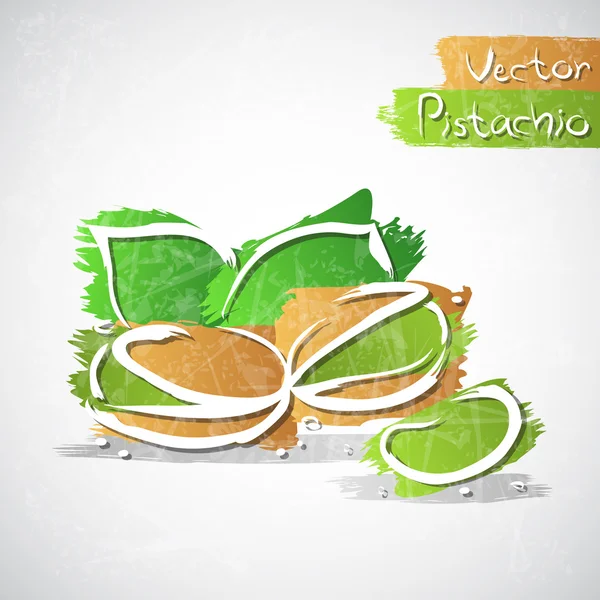 Pistacje — Wektor stockowy