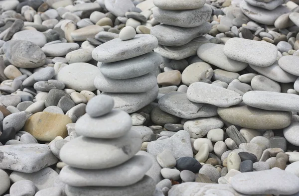 Pyramid of pebbles — Stock Photo, Image