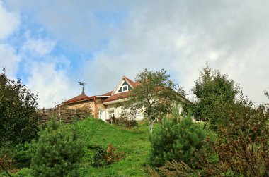 Çitin arkasındaki ev