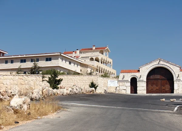 Monastère orthodoxe au Moyen-Orient — Photo