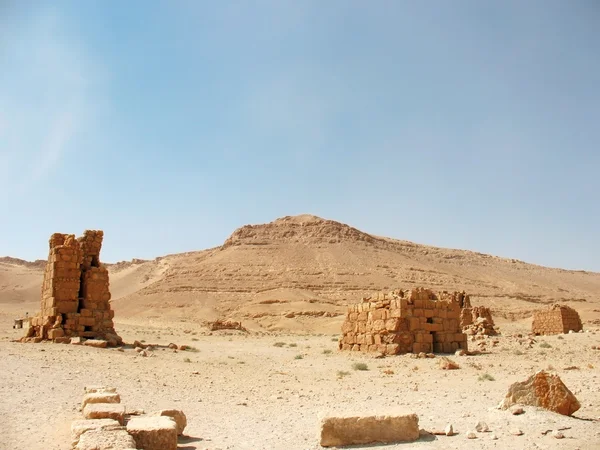 Ruinerna av antika palmyra — Stockfoto