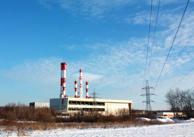 Endüstriyel Tesis borular ile