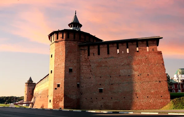 Kolomna Kremlin wall — Stock Photo, Image