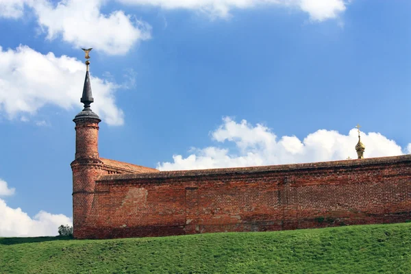 Fragment van de oude muur — Stockfoto