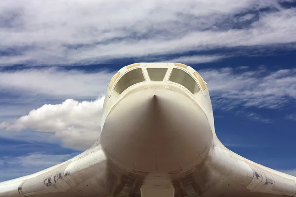 Bombardeiro estratégico russo Tu 160 — Fotografia de Stock