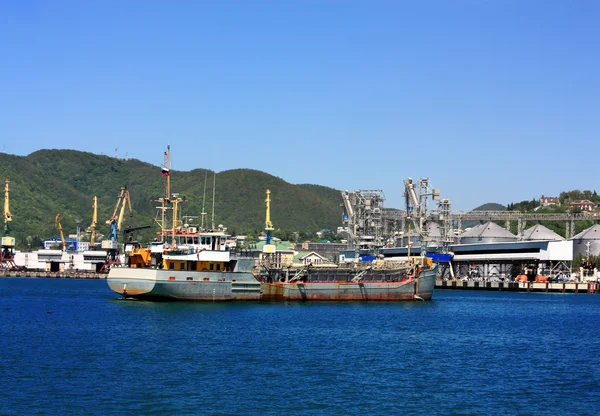 Seaport terminal — Stock Photo, Image