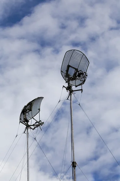 Antena en el mástil — Foto de Stock