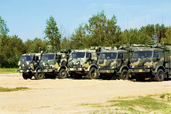 Veículos militares — Fotografia de Stock