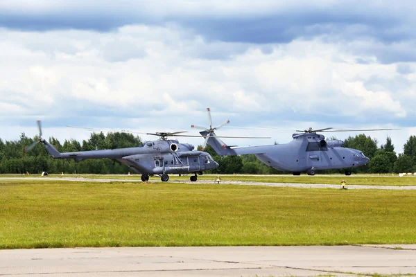 Transport helicopters — Stock Photo, Image