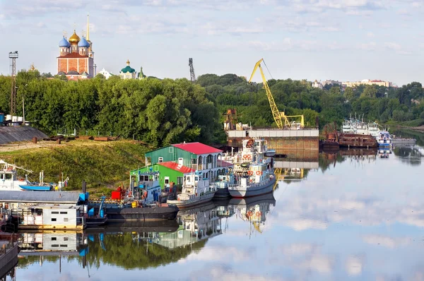 River in the morning — Stock Photo, Image