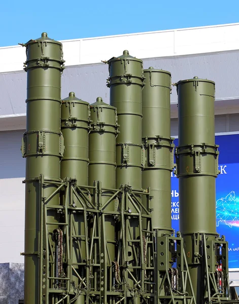 Région Moscou Août Système Moderne Russe Missiles Antiaériens Longue Moyenne — Photo