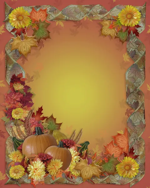 Thanksgiving Autumn Fall Background — Stock Photo, Image