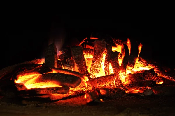 Hot embers — Stock Photo, Image