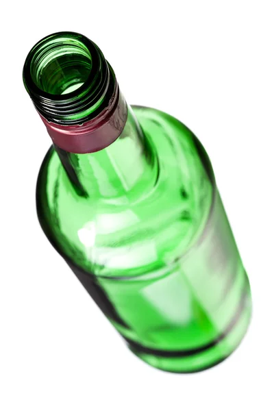 Lege alcohol fles — Stockfoto