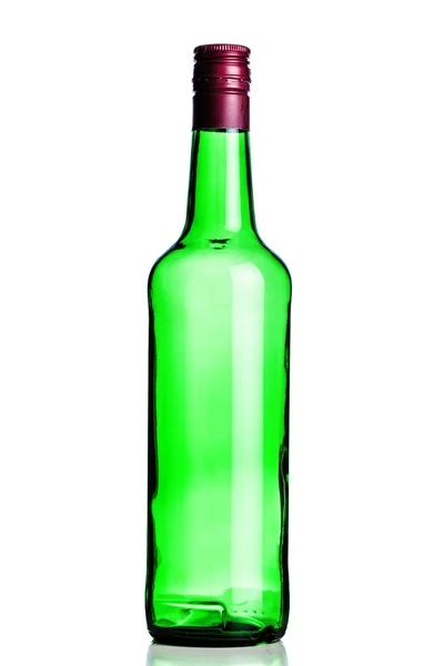 Leere Alkoholflasche — Stockfoto