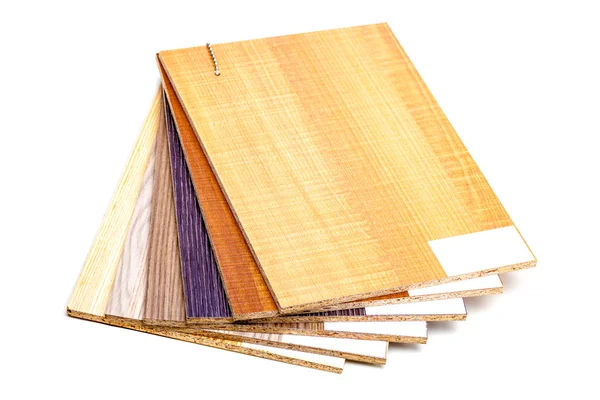 Plywood samples — Stock Photo, Image