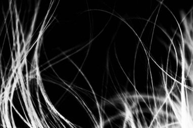 Soyut rüzgar saç dokusunu kapat.