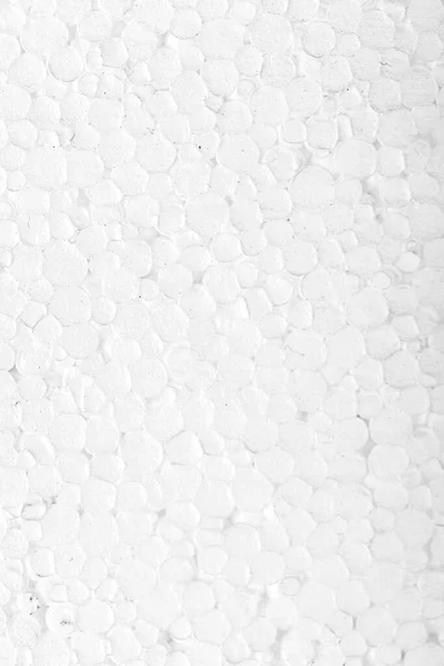 Absztrakt Közelkép Textúra Fotó Tömörített Fehér Styrofoam Háttér — Stock Fotó
