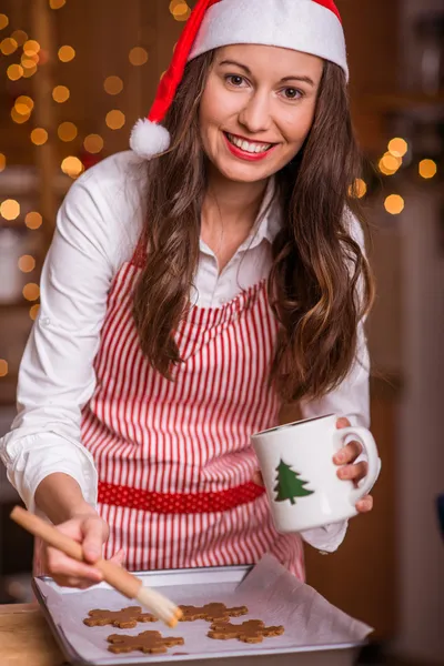 Jul matlagning — Stockfoto
