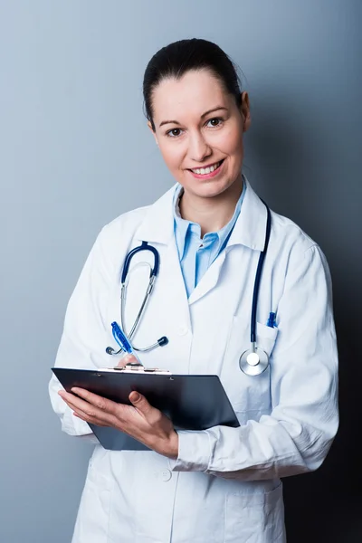 Woman Doctor At The Hospital — Stock Photo, Image