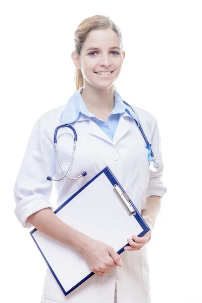 Friendly female doctor — Stock Photo, Image